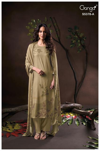 Ganga yumiko 5378 pranjul dress material wholesale